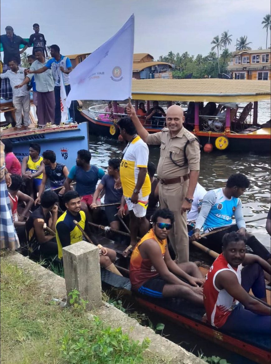 ലഹരിക്കെതിരെ ഒന്നിച്ചു തുഴയാം; ഒന്നിച്ചു പോരാടാം