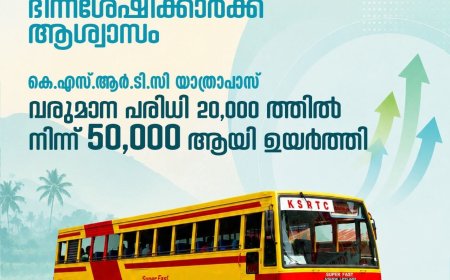 ഭിന്നശേഷിക്കാർക്ക് ആശ്വാസം; കെ.എസ്.ആർ.ടി.സി യാത്രാപാസ് വരുമാനപരിധി ഉയർത്തി