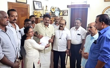 ശബരി റെയിൽവേ: സ്ഥലമുടമകൾക്ക് നഷ്ടപരിഹാരം വേഗത്തിലാക്കണം; ചീഫ് വിപ്പിന് നിവേദനം