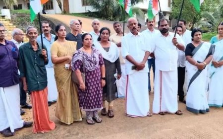 രാഹുൽ ഗാന്ധിയുടെ അറസ്റ്റിനെതിരെ തലപ്പലത്ത് കോൺഗ്രസ് പ്രതിഷേധം