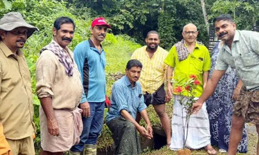 തൊടുപുഴ നഗരസഭ 30-ാം വാർഡിൽ വഴിയോര ഉദ്യാനം പദ്ധതിക്ക് തുടക്കമായി