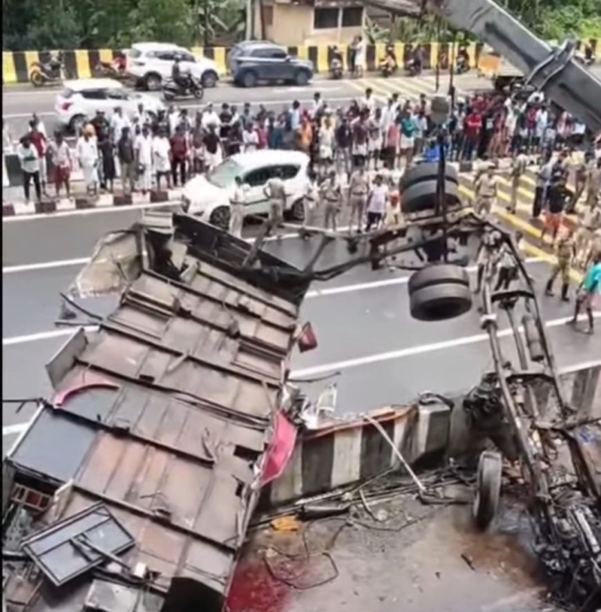 കുറ്റിപ്പുറത്ത് ബസ് അപകടം; ഒരാൾ മരിച്ചു, നിരവധി പേർക്ക് പരിക്ക്