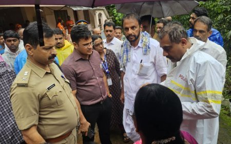 പയ്യാനിത്തോട്ടത്ത് എം.എൽ.എയും ജില്ലാ കളക്ടറും സന്ദർശനം നടത്തി