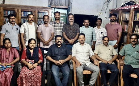 നത്തുകല്ല് പബ്ലിക് ലൈബ്രറി; പുതിയ ഭാരവാഹികൾ ചുമതലയേറ്റു