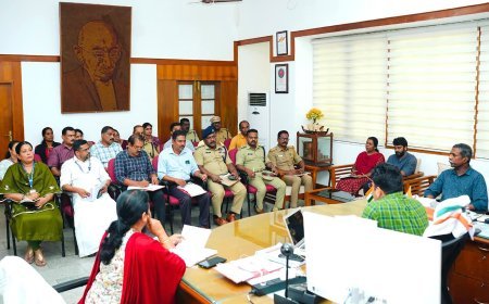 സ്വാതന്ത്ര്യദിനാഘോഷം ; ഒരുക്കങ്ങൾ വിലയിരുത്തി ജില്ലാ തല യോഗം
