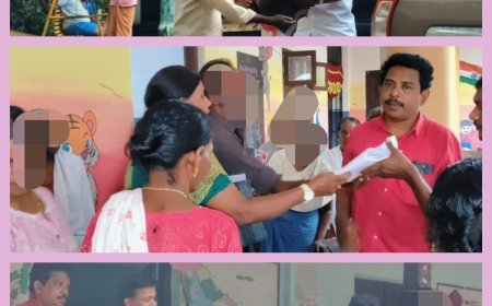 പ്രളയ ദുരിതാശ്വാസ ക്യാമ്പുകളിൽ സഹായഹസ്തവുമായി CPI-AITUC പുതുപ്പള്ളി മണ്ഡലം കമ്മിറ്റി