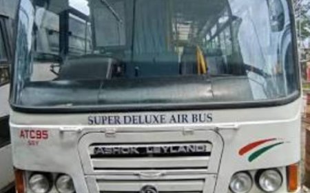 കർണ്ണാടകയിൽ KSRTC അപകടം, ഡ്രൈവറും, കണ്ടക്ടറും മരിച്ചു..