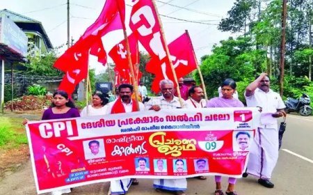 കേന്ദ്രസർക്കാരിനെതിരെ ഡൽഹി ചലോ; സിപിഐ കാൽനട ജാഥകൾക്ക് തുടക്കം