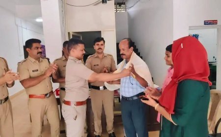 ജീവൻ രക്ഷിച്ചു; പുരസ്‌കാരത്തുകയും ചികിത്സയ്ക്കായി നൽകി: നന്മയുടെ മാതൃകയായി അച്ഛനും മകനും
