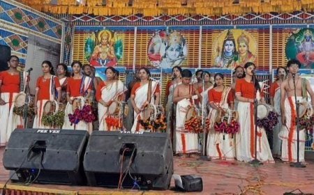ബഹറിൻ വാദ്യകലാസംഘത്തിന്റെ സോപാന സംഗീതം ഭക്തിസാന്ദ്രമായി