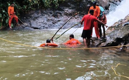 വാഗമൺ ചോറ്റുപാറയിൽ തോട്ടിൽ കുളിക്കാനിറങ്ങിയ യുവാവ് മുങ്ങിമരിച്ചു