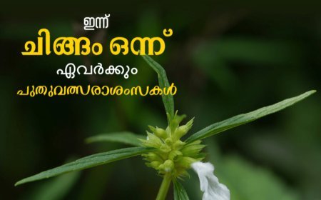 ചിങ്ങപ്പുലരി: മണ്ണിനും മനുഷ്യനും പുതുവർഷത്തിന്റെ പ്രതീക്ഷ