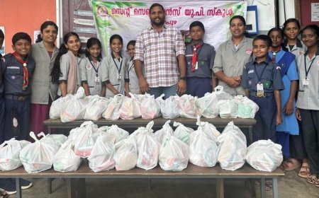 75-ാം പിറന്നാളിന് 75 ഓണക്കൈനീട്ടം; സ്നേഹത്തിന്റെ ഓണപ്പൊലിമയിൽ സെന്റ് സെബാസ്റ്റ്യൻ സ്കൂൾ