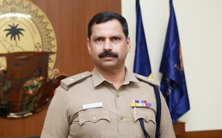 രാജ്യത്തെ മികച്ച 100 ജില്ലാ പോലീസ് മേധാവിമാരിൽ കെ.എം. സാബു മാത്യു IPS