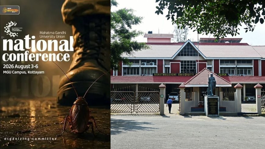 ഫ്ലെക്സ് വിവാദം; അസാധാരണ നടപടിയുമായി എംജി സർവകലാശാല വൈസ് ചാൻസലർ