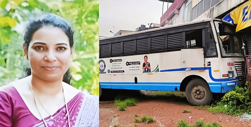 കെഎസ്ആർടിസി ബസ് ഇടിച്ച് വഴിയാത്രക്കാരി മരിച്ചു