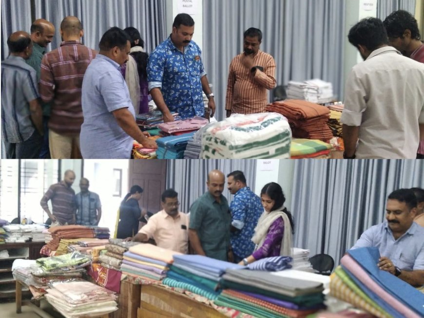 ഓണം ഷോപ്പിംഗിന് തുടക്കമായി: ഇടുക്കിയിൽ ഖാദി സ്‌പെഷ്യൽ മേള