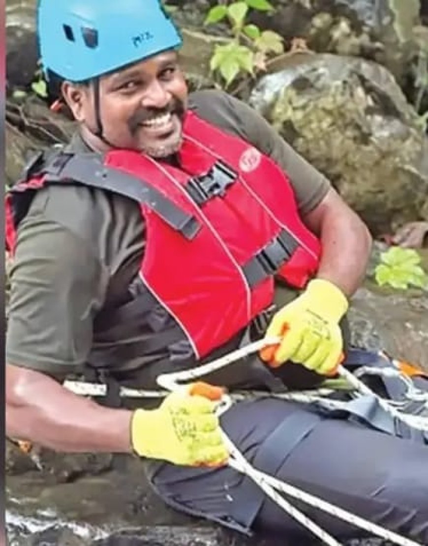 രക്ഷാപ്രവർത്തനത്തിനിടെ ഒഴുക്കിൽപ്പെട്ട റപ്പലിങ് ഇൻസ്ട്രക്ടർ രാജേഷിന്റെ മൃതദേഹം കണ്ടെത്തി