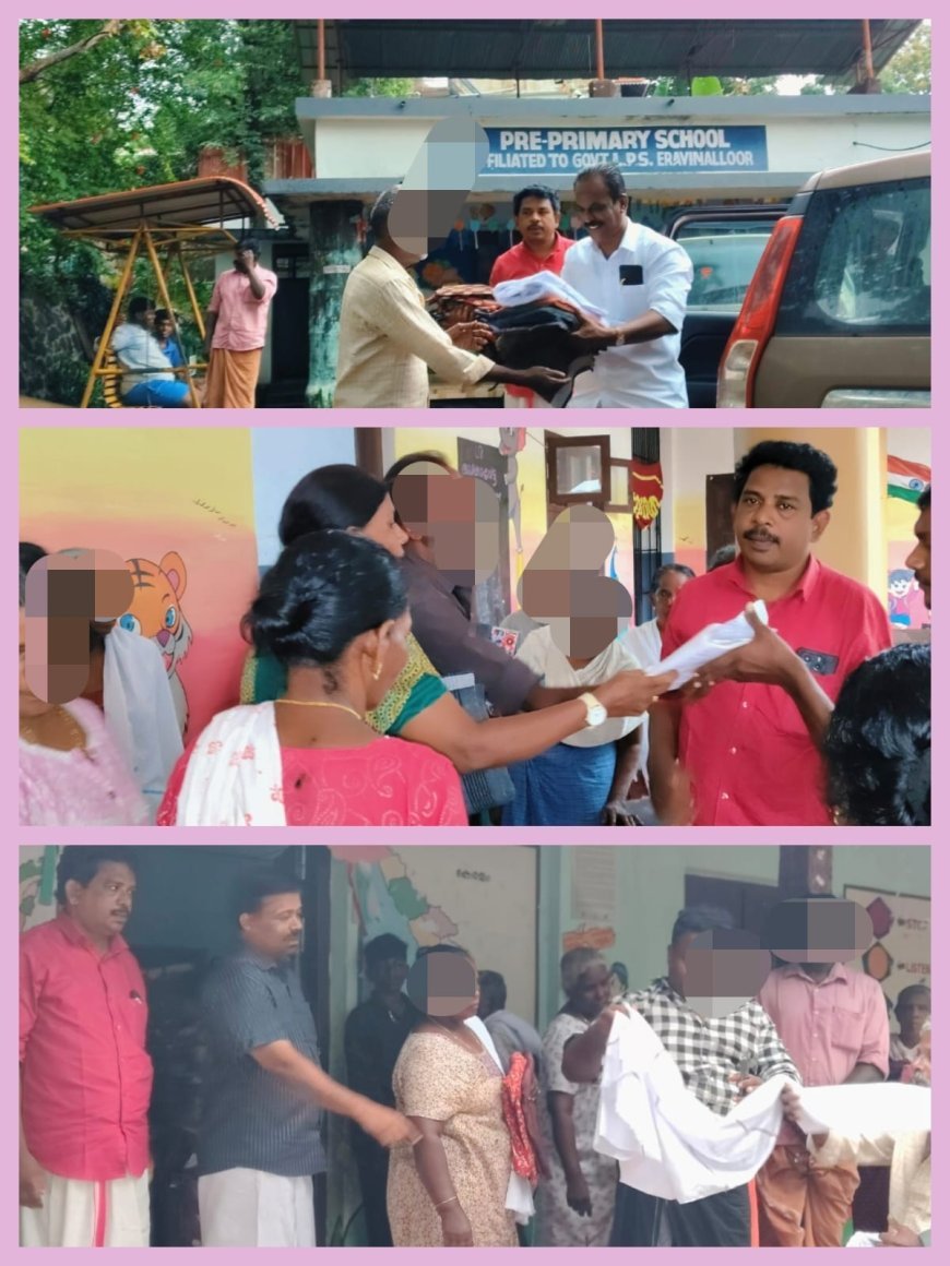 പ്രളയ ദുരിതാശ്വാസ ക്യാമ്പുകളിൽ സഹായഹസ്തവുമായി CPI-AITUC പുതുപ്പള്ളി മണ്ഡലം കമ്മിറ്റി