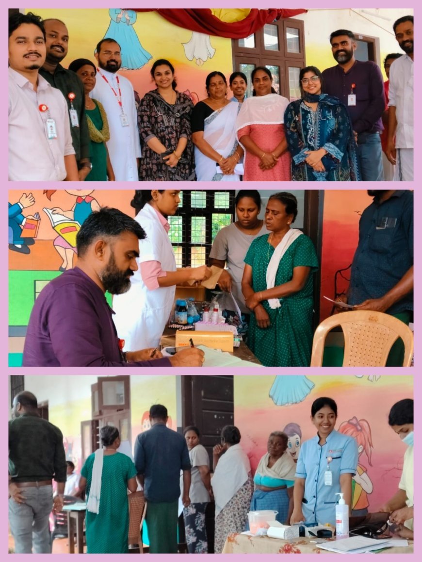പ്രളയ ദുരിതാശ്വാസ ക്യാമ്പിൽ സൗജന്യ മെഡിക്കൽ ക്യാമ്പുമായി മാർ സ്ലീവാ മെഡിസിറ്റി