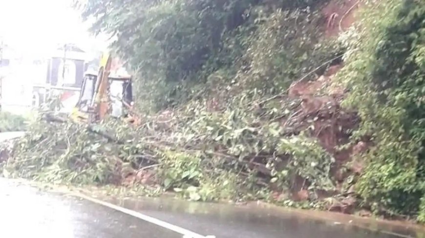 ആദ്യ മഴയിൽ തന്നെ കുളമായി കുട്ടിക്കാനം–കട്ടപ്പന മലയോര ഹൈവേ; അശാസ്ത്രീയ നിർമ്മാണത്തിനെതിരെ വിമർശനം ശക്തം