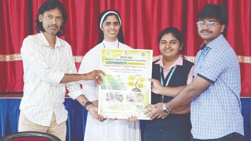 പരിസ്ഥിതി സംരക്ഷണ സന്ദേശവുമായി തിരുഹൃദയ കോളജ് ഓഫ് നഴ്സിംഗ്; ബോധവത്കരണ പരിപാടികൾ സംഘടിപ്പിച്ചു