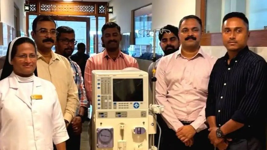 ഫെഡറൽ ബാങ്കിന്റെ കൈത്താങ്ങ്; മുതലക്കോടം ഹോളി ഫാമിലി ആശുപത്രിക്ക് ഡയാലിസിസ് യൂണിറ്റ്