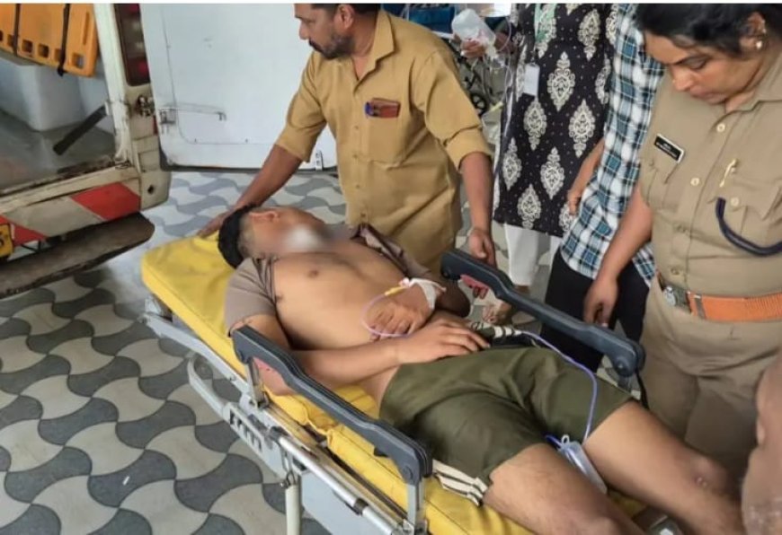 പാലാ ജനറൽ ആശുപത്രി മോഷണക്കേസ്: പൊലീസ് സ്റ്റേഷനിൽ പ്രതി ആത്മഹത്യയ്ക്ക് ശ്രമിച്ചു