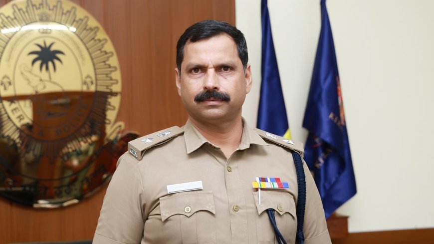 രാജ്യത്തെ മികച്ച 100 ജില്ലാ പോലീസ് മേധാവിമാരിൽ കെ.എം. സാബു മാത്യു IPS