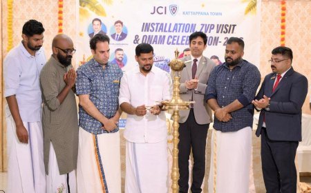 ജെസിഐ കട്ടപ്പന ടൗൺ ഇൻസ്റ്റലേഷനും പ്രവർത്തനോദ്ഘാടനവും നടന്നു