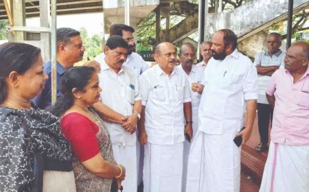 കുമാരനല്ലൂർ റെയിൽവേ സ്റ്റേഷനിൽ രണ്ടാം പ്ലാറ്റ്ഫോം; നിർമാണം മൂന്ന് മാസത്തിനകം പൂർത്തിയാക്കും