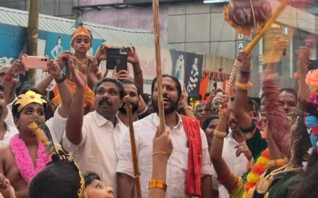 കട്ടപ്പനയിൽ കൃഷ്ണലീലകളുടെ നിറച്ചാർത്ത്; മഹാശോഭയാത്ര ശ്രദ്ധേയമായി
