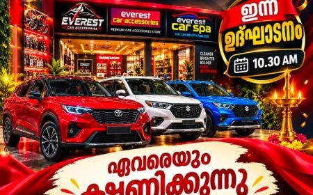 പുതിയ സേവനങ്ങളുമായി എവറസ്റ്റ് കാർ സ്പാ; ഉദ്ഘാടനം ഇന്ന്