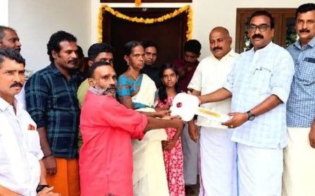 ഗുരുശ്രീ ഭവന പദ്ധതിയിൽ കൂട്ടാർ ശാഖയുടെ കരുതൽ; വീടിന്റെ താക്കോൽദാനം നടത്തി