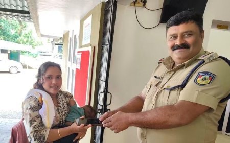 നഷ്ടപ്പെട്ട മൊബൈൽ ഫോൺ 15 മിനിറ്റിനകം കണ്ടെത്തി ഉടമയ്ക്ക് കൈമാറി വണ്ടിപ്പെരിയാർ പോലീസ്