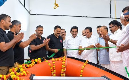 ടീം റെസ്ക്യൂ ഫോഴ്സ് കേരളയുടെ (TRF) പുതിയ ഡിങ്കി ബോട്ടിന്റെ ഉദ്ഘാടനം നടന്നു