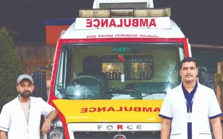 ആശുപത്രിയിലേക്കുള്ള യാത്രയ്ക്കിടെ 108 ആംബുലൻസിൽ യുവതിക്ക് സുഖപ്രസവം