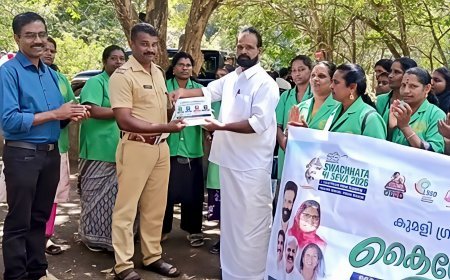 മാലിന്യമുക്ത കേരളത്തിനായി കുമളിയിൽ ക്യാമ്പയിൻ