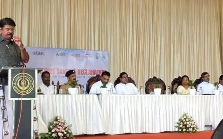 ശാന്തിഗിരി കോളേജിനെ ലഹരിവിമുക്ത ക്യാമ്പസായി പ്രഖ്യാപിച്ചു