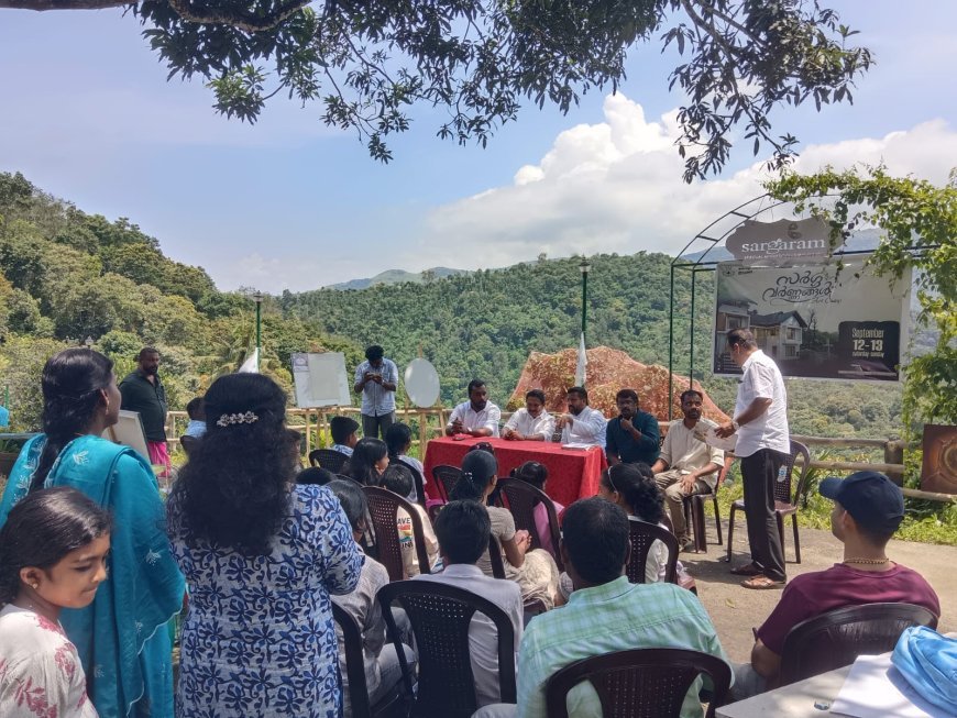 ചിന്നാറിൽ ‘സർഗ്ഗവർണ്ണങ്ങൾ’ ദ്വിദിന ചിത്രകലാ ക്യാമ്പിന് തുടക്കം