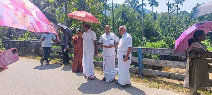 വീതി കുറവ്, കാലപ്പഴക്കം; കുരിശിങ്കൽ പാലം പൊളിച്ചുമാറ്റി പുതുക്കിപ്പണിയും