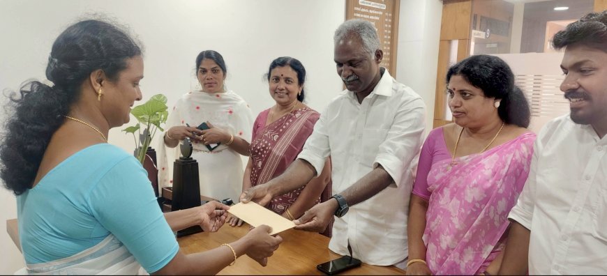 ഈട്ടിത്തോപ്പ് ഹോമിയോ ആശുപത്രി ; പ്രശ്നങ്ങൾക്ക് അടിയന്തരമായി പരിഹാരം കാണണമെന്ന് ആവശ്യപ്പെട്ട് എൽഡിഎഫ് പഞ്ചായത്ത് അംഗങ്ങൾ ഗ്രാമപഞ്ചായത്ത് പ്രസിഡന്റിന് നിവേദനം നൽകി