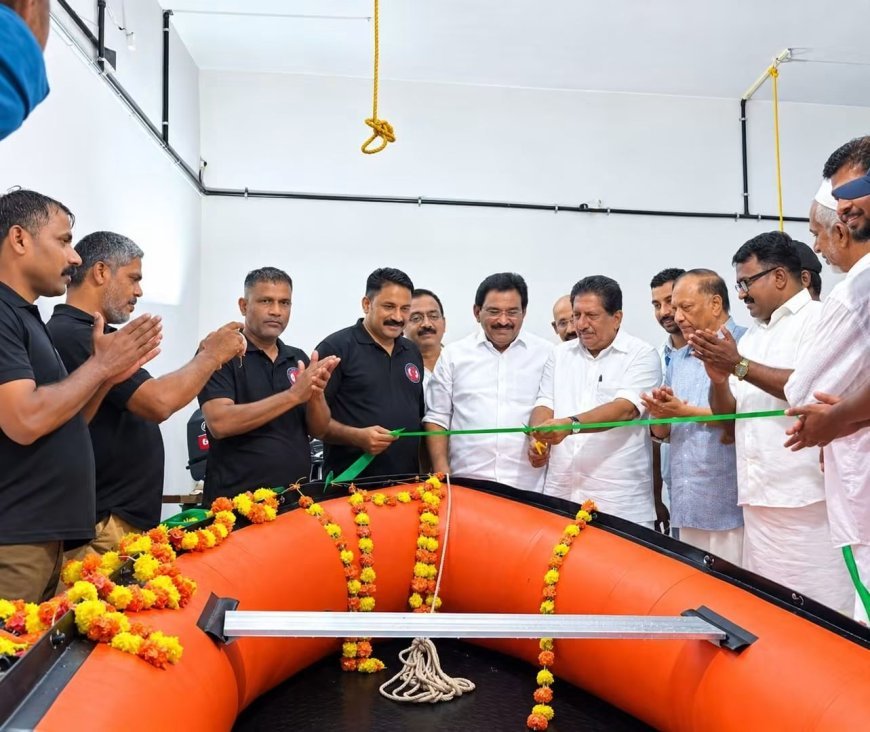 ടീം റെസ്ക്യൂ ഫോഴ്സ് കേരളയുടെ (TRF) പുതിയ ഡിങ്കി ബോട്ടിന്റെ ഉദ്ഘാടനം നടന്നു