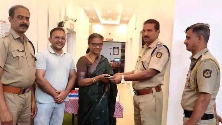 കളഞ്ഞുപോയ പണവും സ്വർണവുമടങ്ങിയ പേഴ്സ് കണ്ടെത്തി നൽകി പൊലീസ്