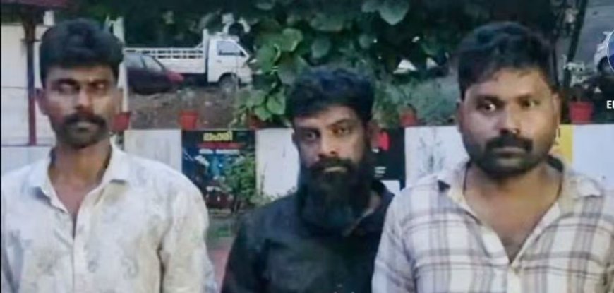 650 കിലോയിലധികം ഒട്ടുപാൽ മോഷ്ടിച്ചു; മൂന്ന് പേർ അറസ്റ്റിൽ