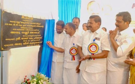 കട്ടപ്പനയിൽ 220 കെ.വി സബ്സ്റ്റേഷൻ; നിർമ്മാണോദ്ഘാടനം നടത്തി