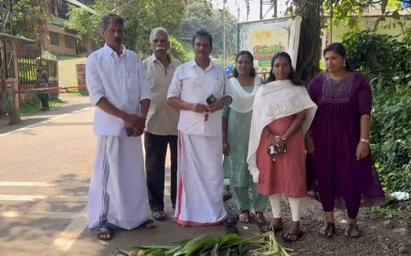 വന്യജീവി വാരാഘോഷത്തിനെതിരെ EDC അംഗങ്ങളുടെ പ്രതിഷേധം