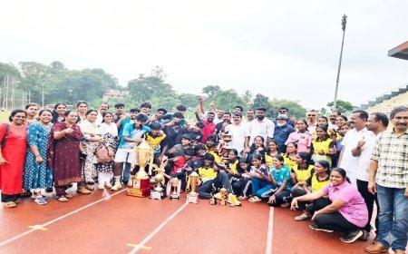 ഇടുക്കി റവന്യൂ ജില്ലാ കായിക മേള : സ്കൂൾ തലത്തിൽ എൻ.ആർ. സിറ്റി എസ്.എൻ.വി.എച്ച്.എസ്.