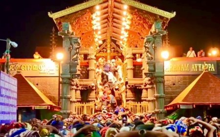 നാല് പതിറ്റാണ്ടിന് ശേഷം ശബരിമല മാളികപ്പുറം ക്ഷേത്രത്തിൽ ചരിത്രപ്രസിദ്ധമായ പൂജയെടുപ്പും വിദ്യാരംഭവും നടന്നു