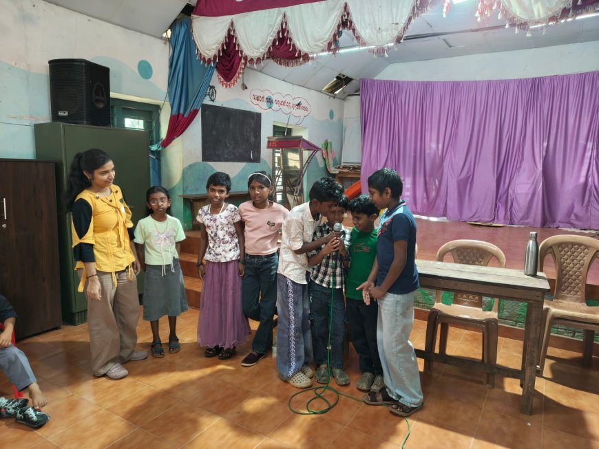 റേഡിയോ കാഞ്ചിയാറിൽ കുട്ടികൾക്ക് പരിശീലനം നൽകി  റേഡിയോ ജോക്കി ട്രീസ ജോസഫ്
